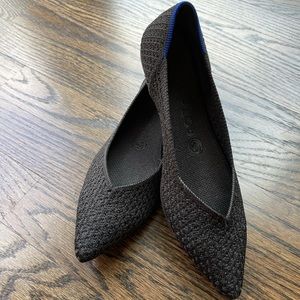 Rothy’s Black The Point Flats